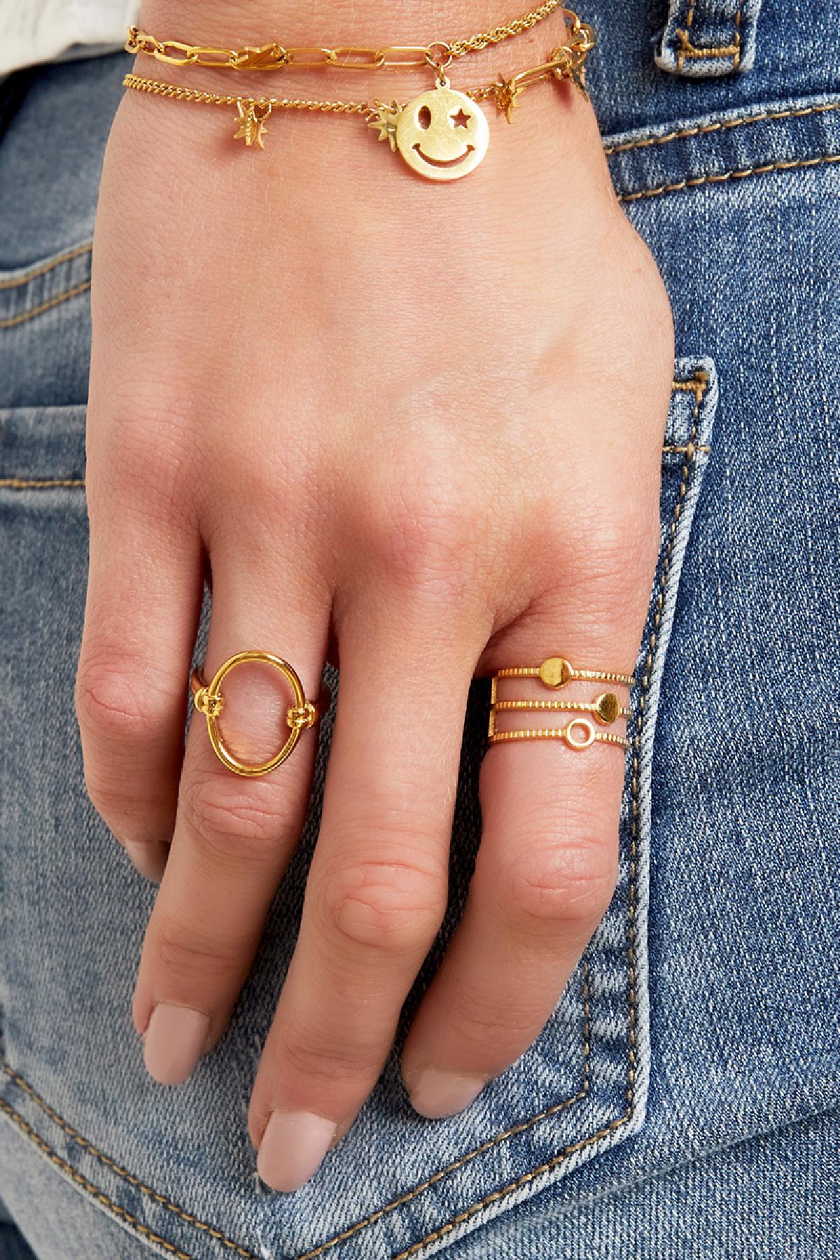 Ring open ovaal
