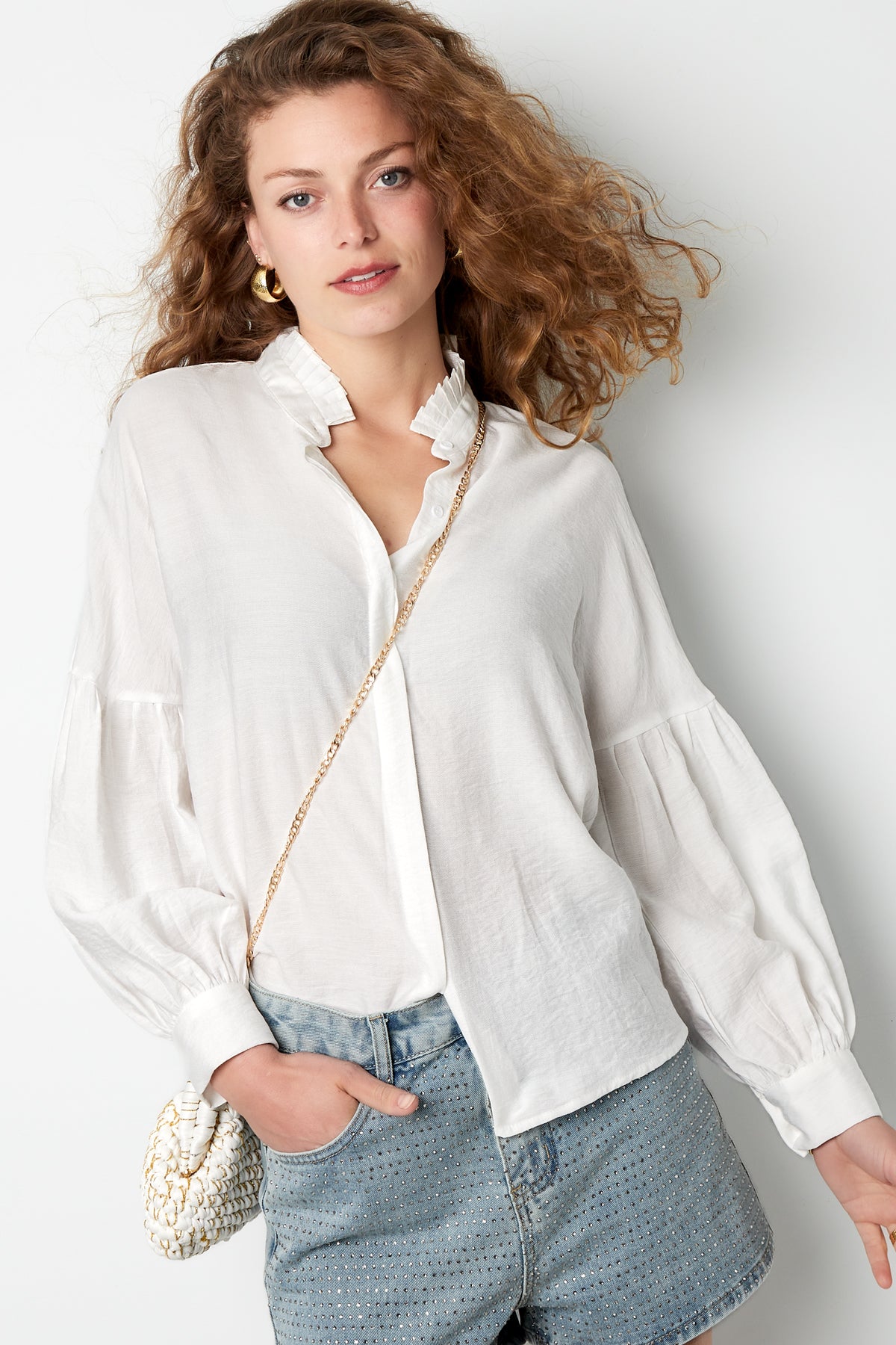 Blouse love wit