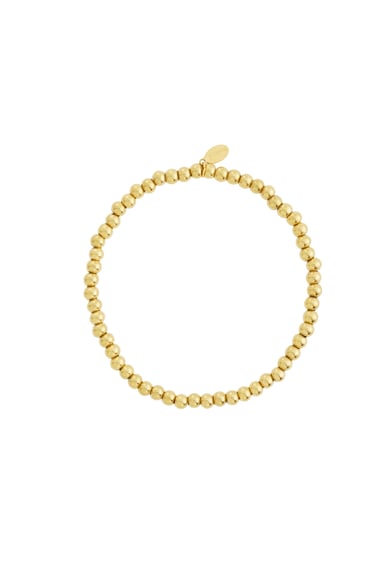 Armband kleine gouden kraaltjes
