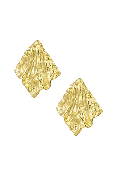 Oorbellen textured statement