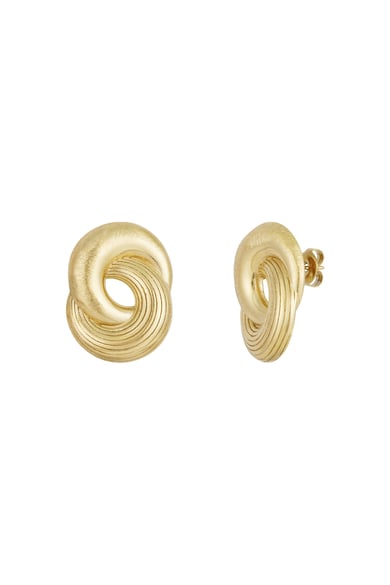 Oorbellen infinity twist