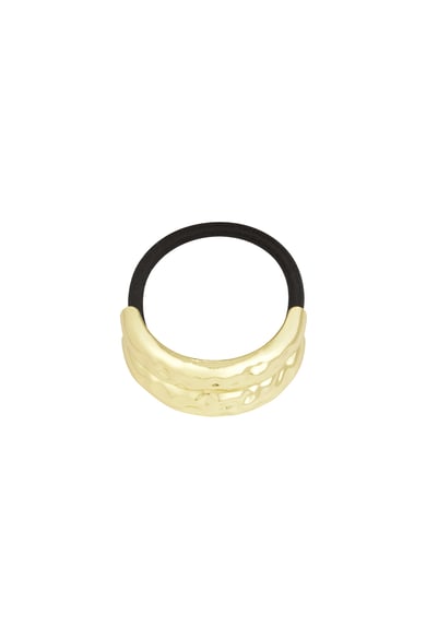 Elastiek textured goud