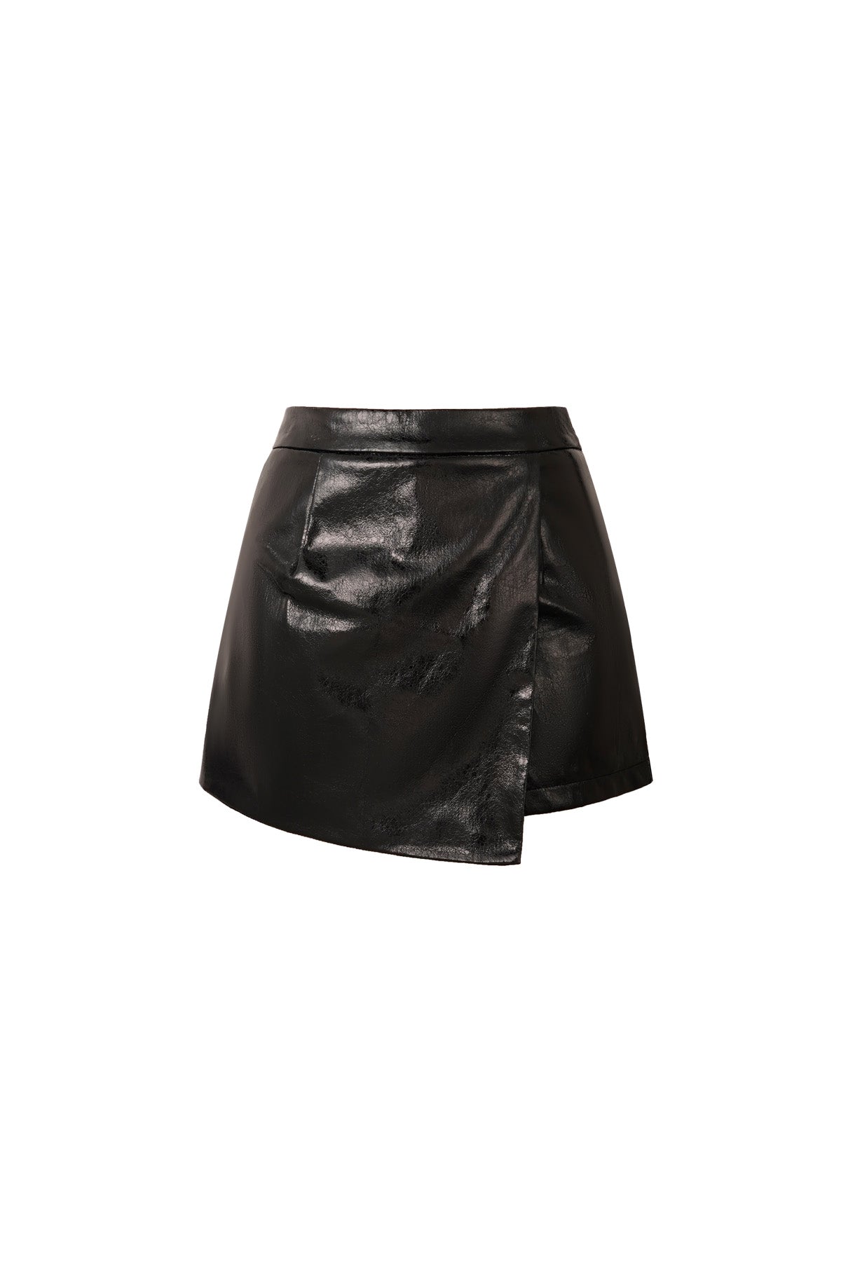 Lederlook skirt