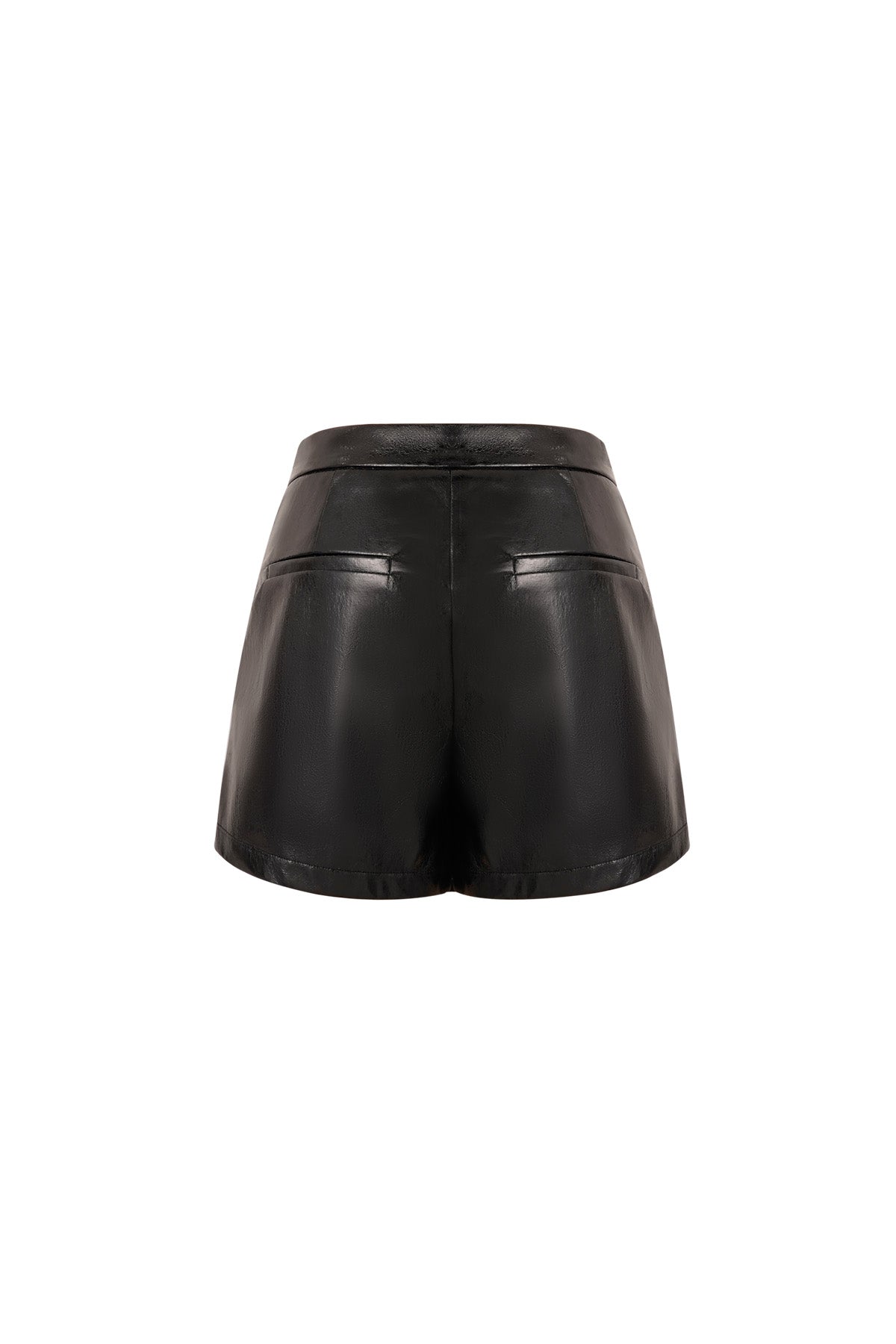 Lederlook skirt