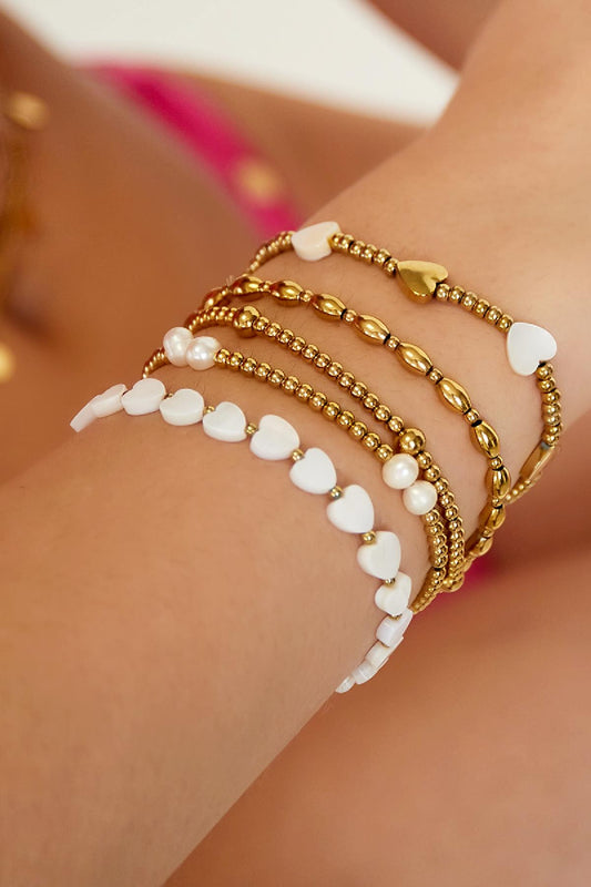 Armband hartjes
