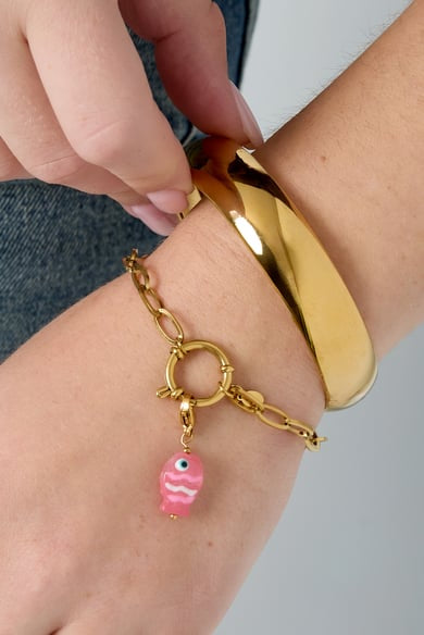 Armband schakel met sluiting
