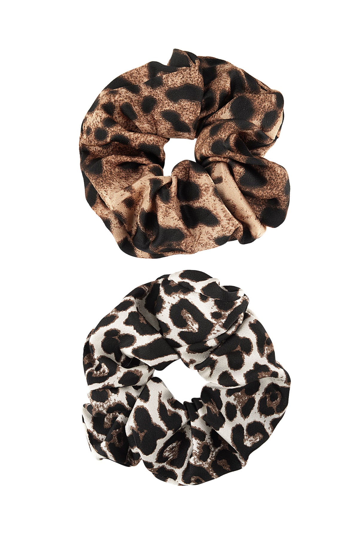 Scrunchies met tijgerprint