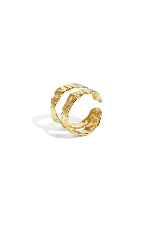 Ring textured double