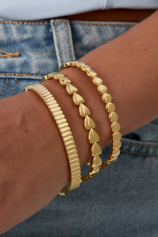 Armband structured bangle
