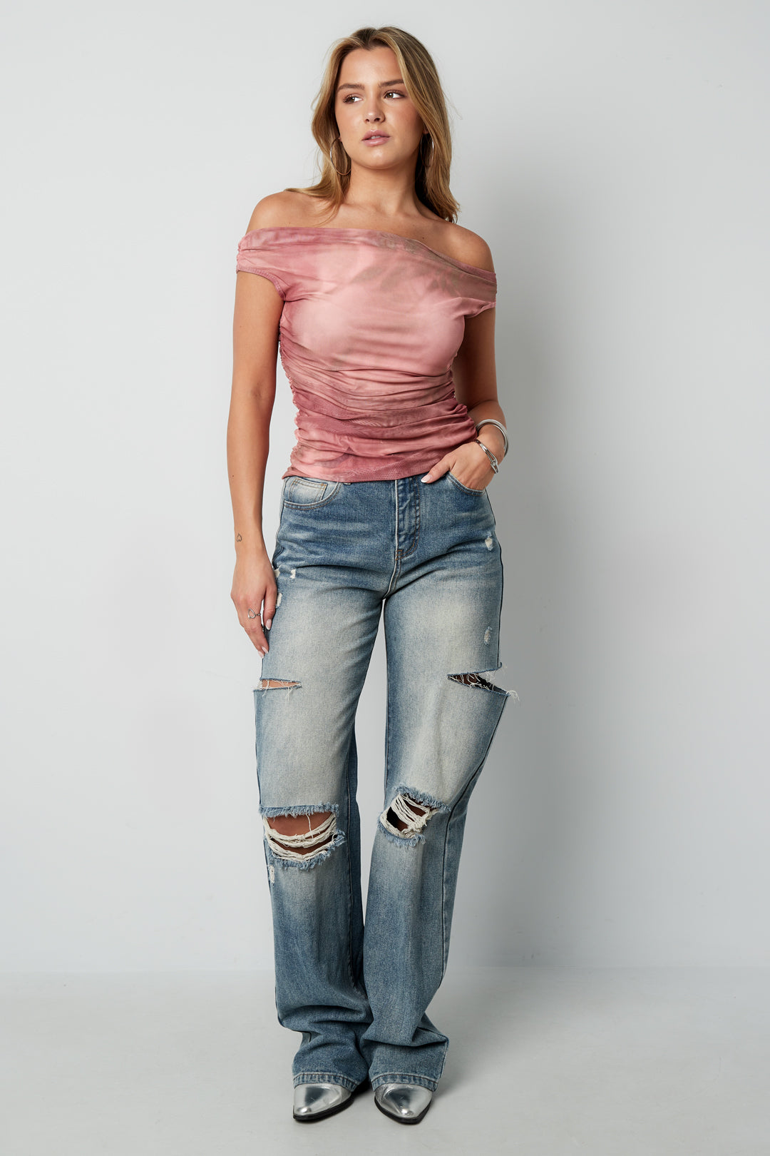Korte mouwen top Lola