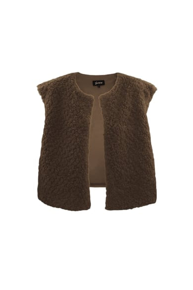 Gilet bruin