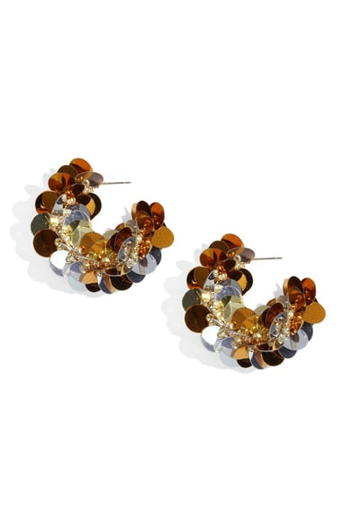 Oorbellen sparkle hoop