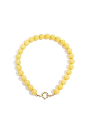 Ketting kralen gouden sluiting