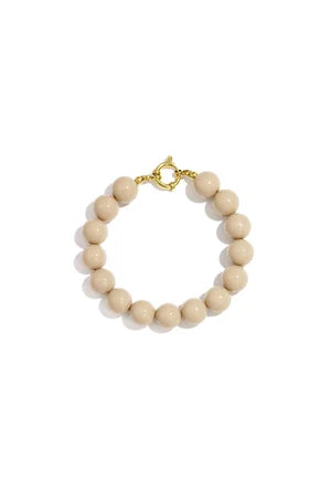 Armband kralen basic gouden sluiting