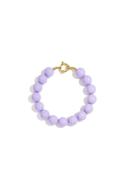 Armband kralen basic gouden sluiting