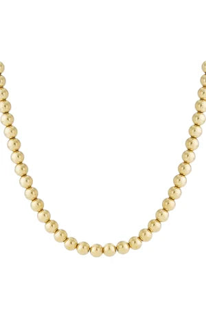 Ketting gouden kralen