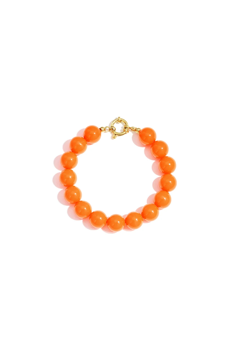 Armband kralen basic gouden sluiting