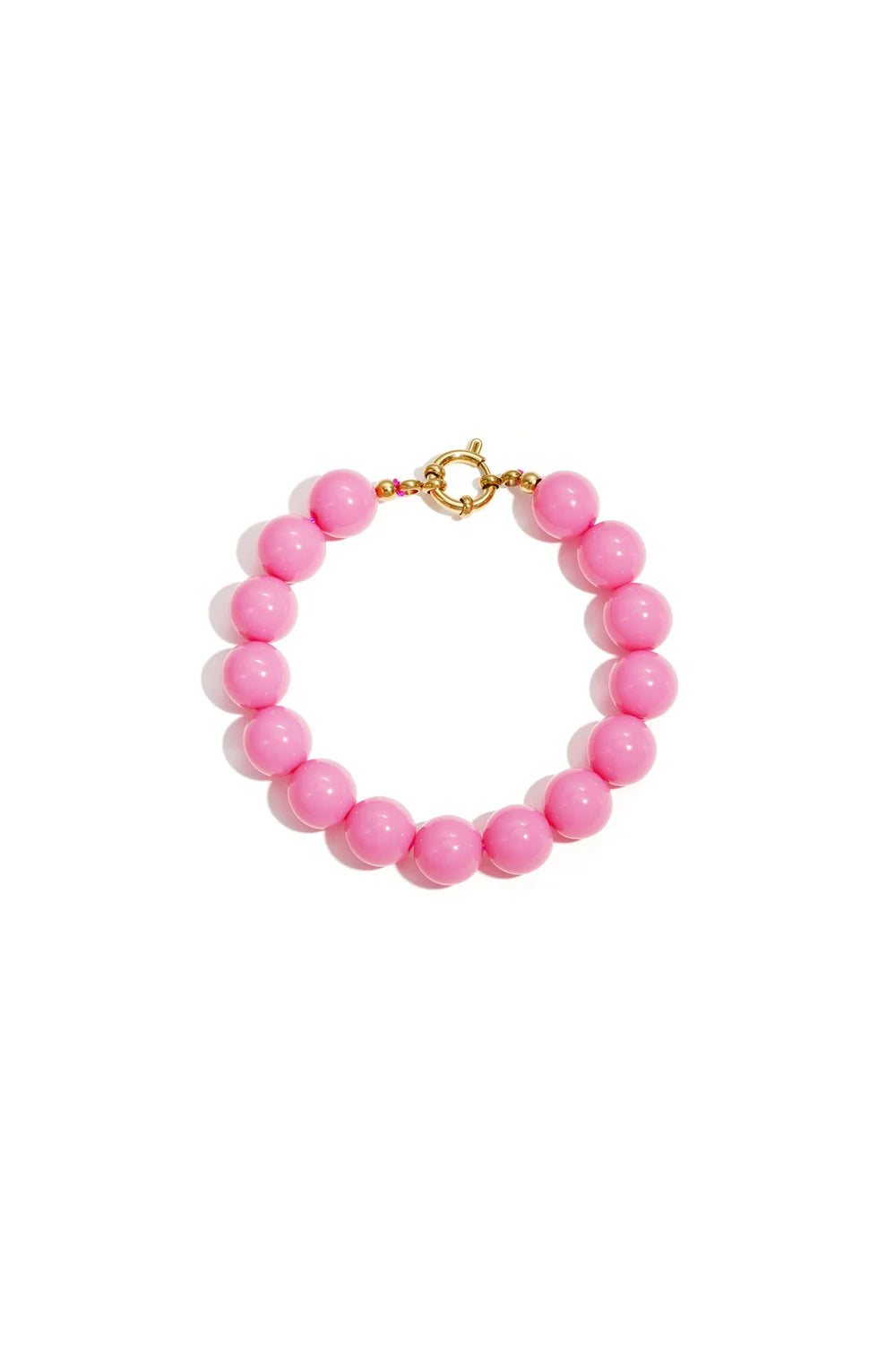 Armband kralen basic gouden sluiting
