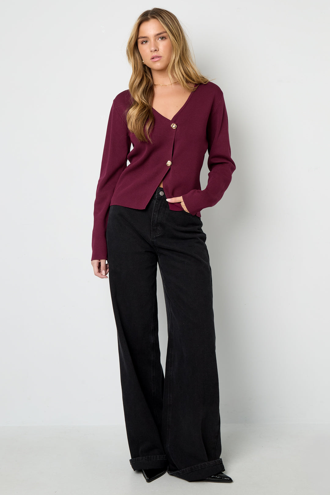 Vest A Symetric Cardigan