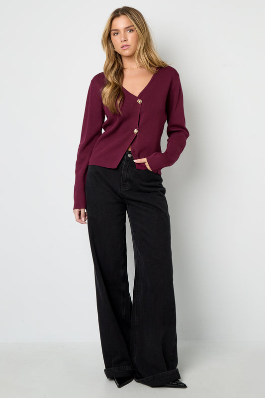 Vest A Symetric Cardigan