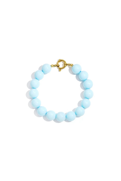 Armband kralen basic gouden sluiting