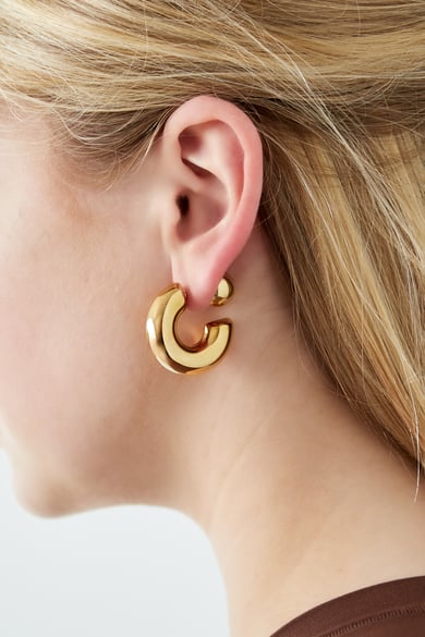 Oorbellen hoop circle